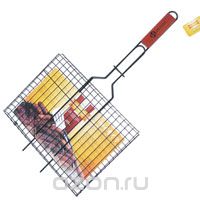 Решетка-гриль "Искра" для мяса, с антипригарным покрытием, 35 x 28 см