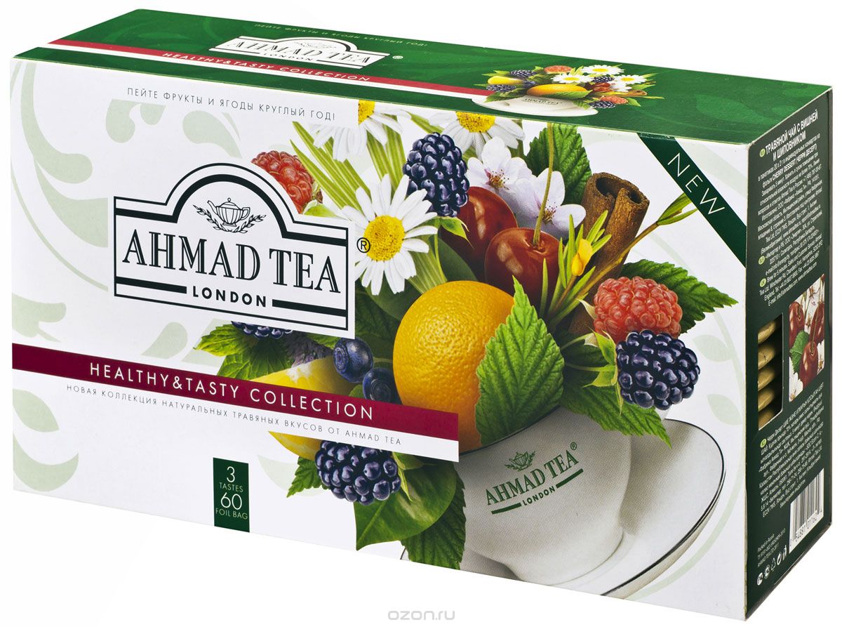 Ahmad Tea Healthy&Tasty 1    , 60 