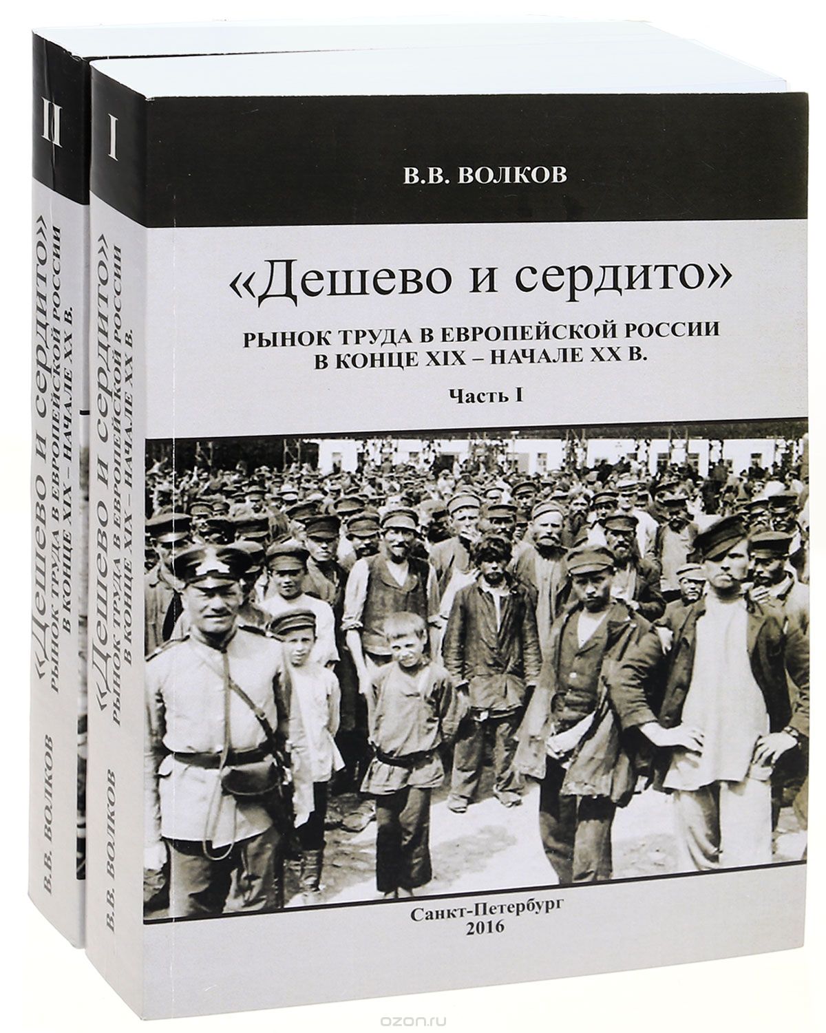 "Дешево и сердито". Рынок труда в европейской России в конце XIX - начале XX веков. В 2 частях (комплект из 2 книг)