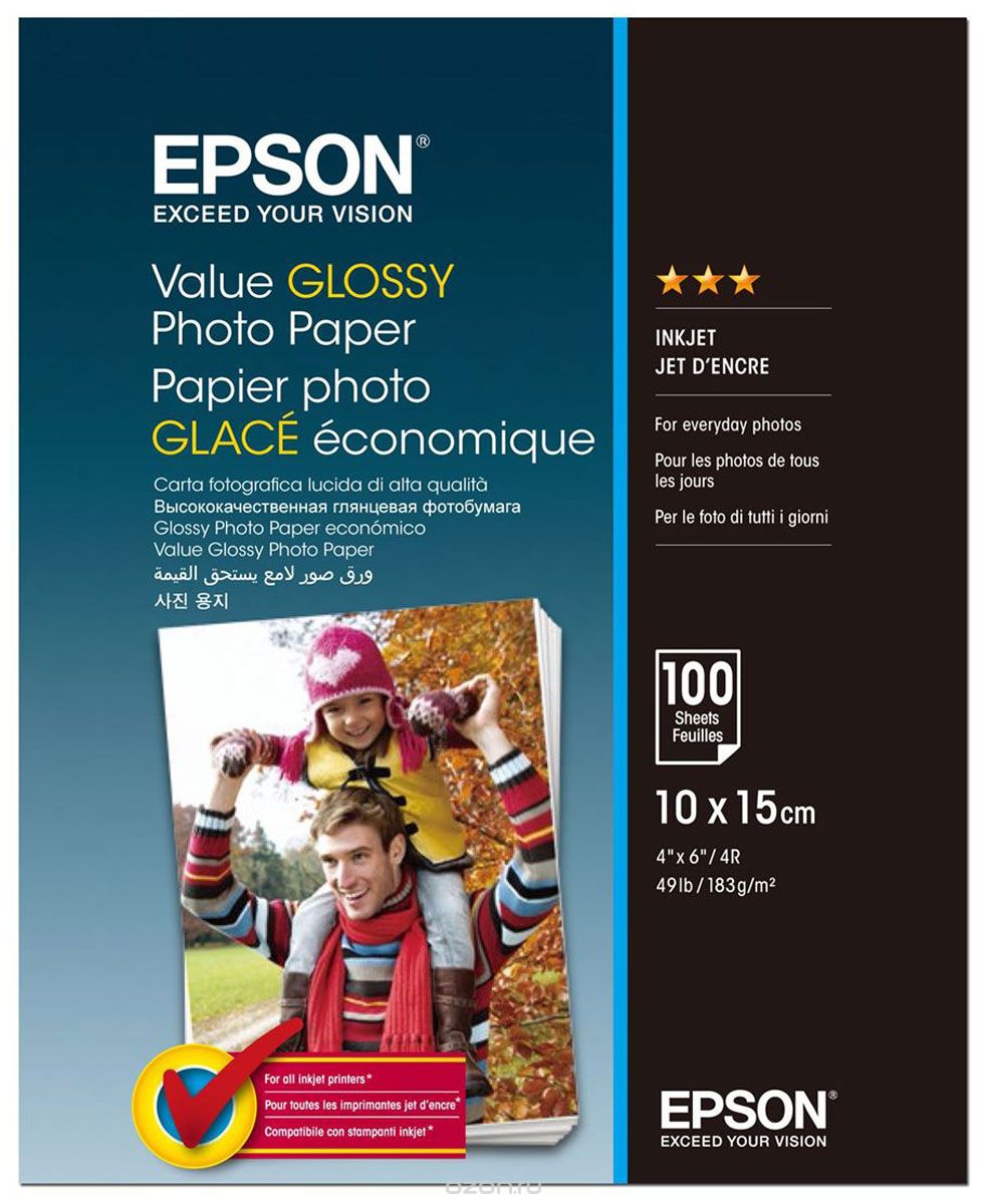 Epson C13S400039 Value Glossy  10x15, 100 