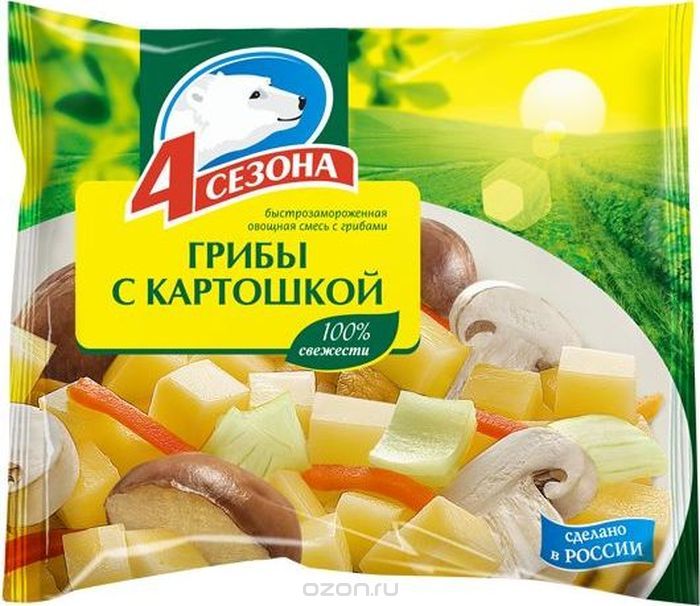 4 Сезона Грибы с картошкой, 400 г