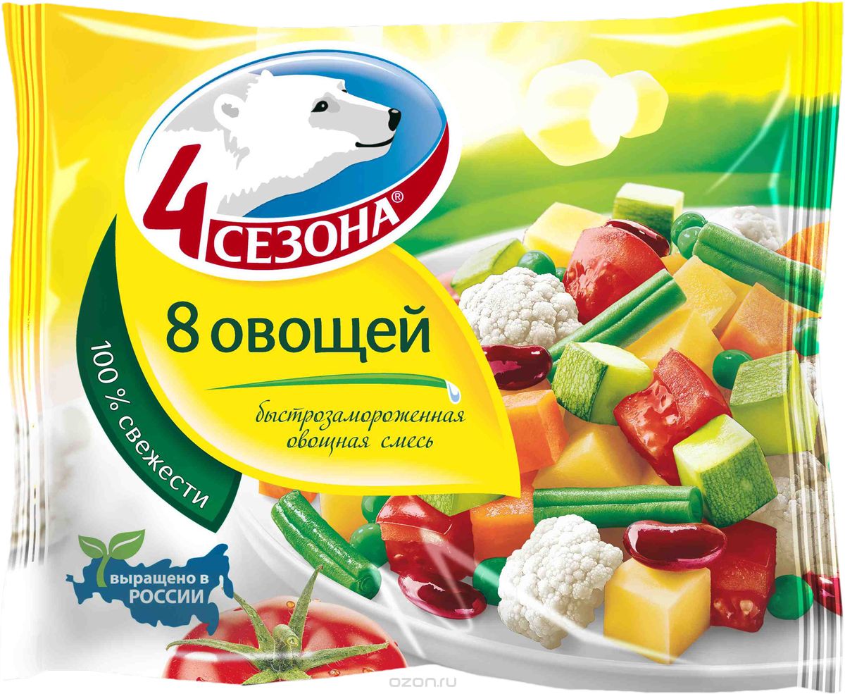 4 Сезона 8 овощей, 400 г