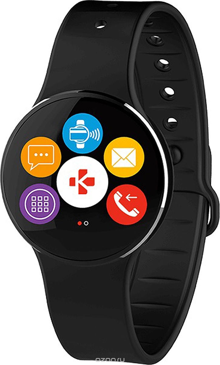 MyKronoz ZeCircle2, Black фитнес-браслет