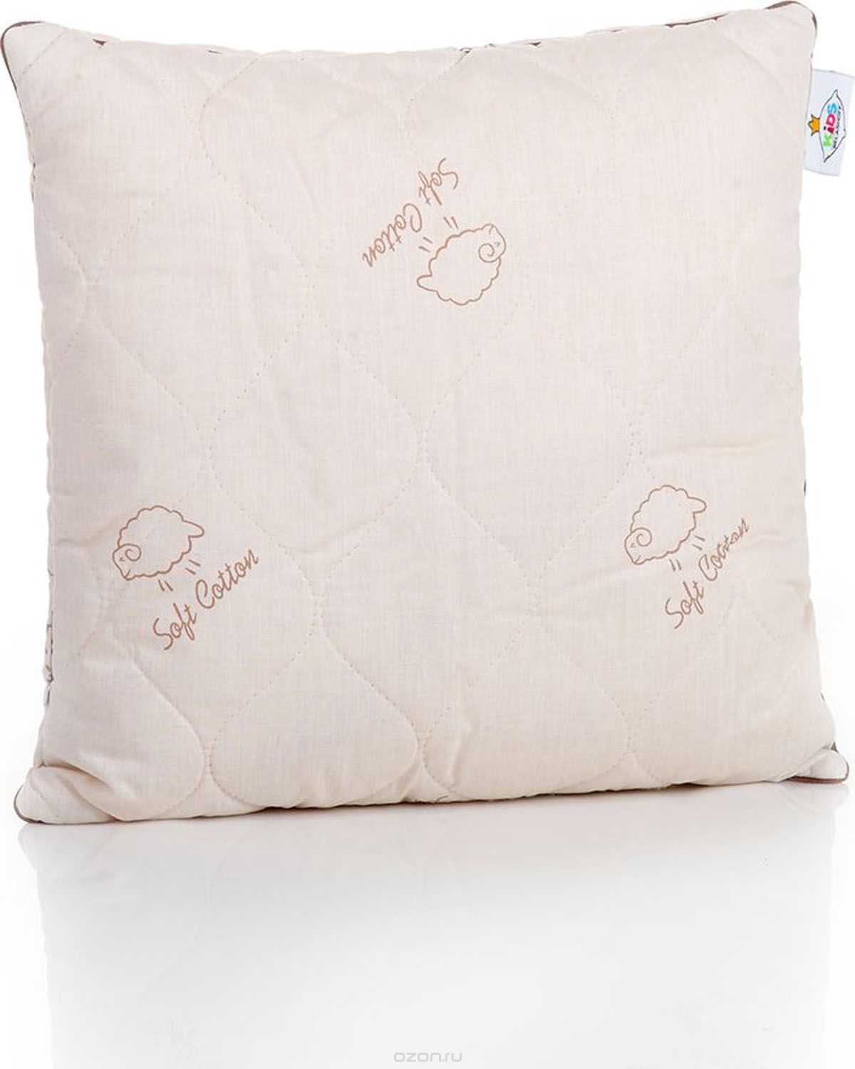 Belashoff Kids Подушка детская Наше Сокровище цвет бежевый 40 x 40 см