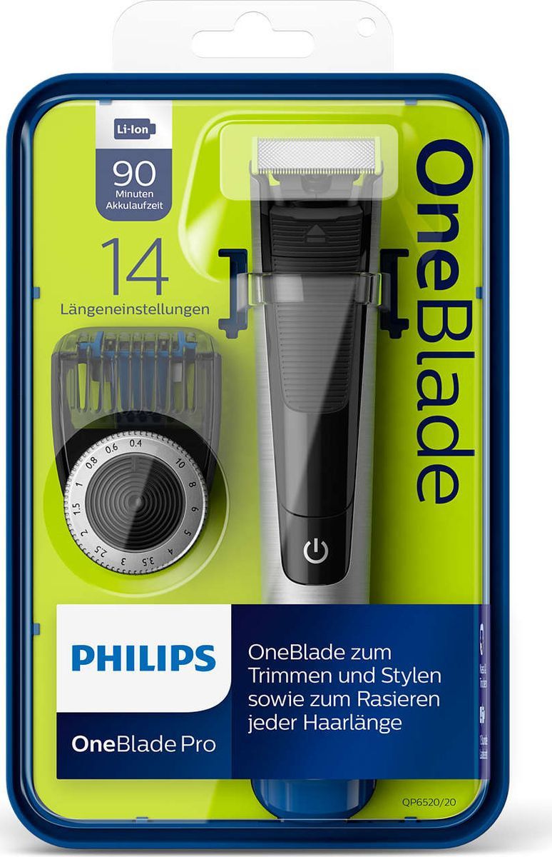      Philips OneBlade Pro QP6520/20  14  